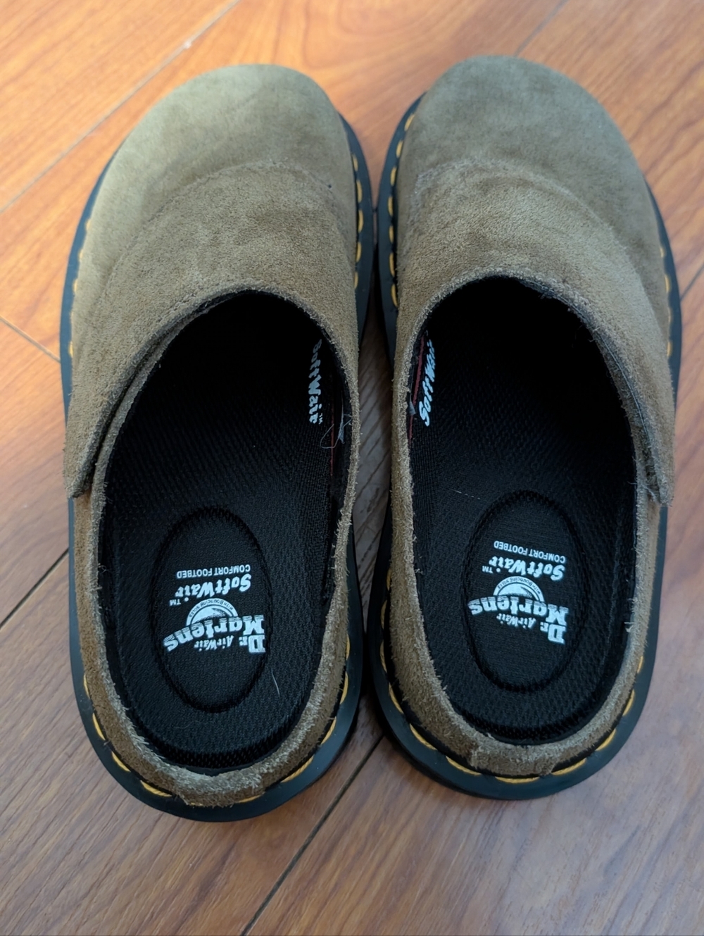 Dr Martens  Zebzag Olive Suedeules Size 6 - Picture 5 of 8